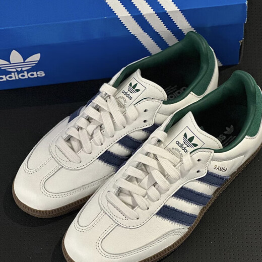 Adidas samba og deutsche Trainingschuhe Frauen New Green und Blue Casual Schuhe IH4882 White IH4882 () 41