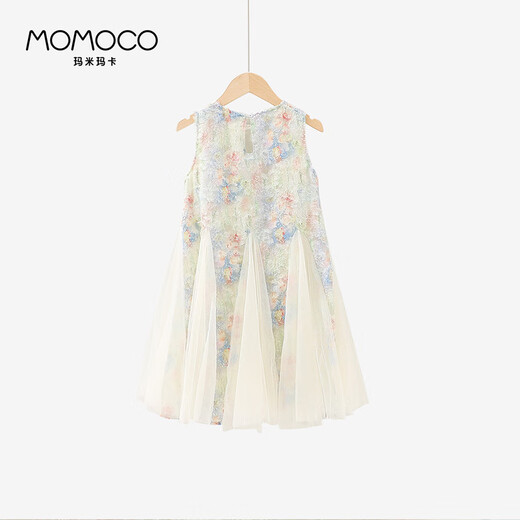 玛米玛卡 MOMOCO女童夏装女童连衣裙夏季甜美连衣裙 花色  150 