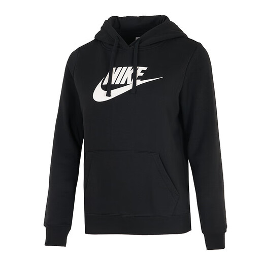 耐克（NIKE）运动套装女装 2025新款秋季潮流时尚连帽卫衣套头衫 束脚休闲长裤 DQ5776-010+FV7661-010 M