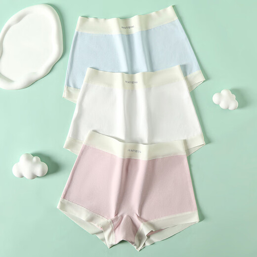 Ropa interior de fenten para mujeres 3 pares de pantalones dos usan 10a antibacteriano algodón puro puro cómodo