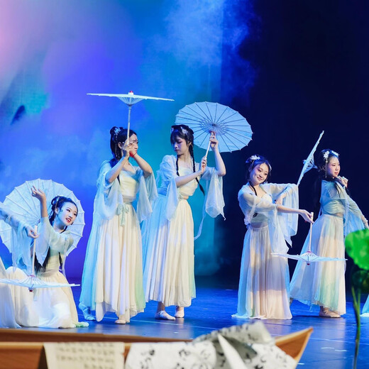 The same dance umbrella props for the same style of the cat Rumengling classical dance performance for girls and children's ancient style umbrella props stage 13882cm Easy to open and close dance umbrellas
