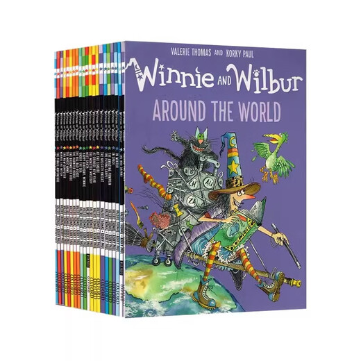 Original English version Winnie Witch Picture Book Series Winnie and Wilbur Oxford Boutique Picture Book Winnie Witch Series Magic Picture Book Children's English Enlightenment Learning Picture Story Book Winnie Witch's New Computer