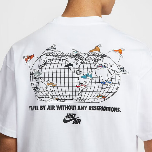 耐克（NIKE）2025男装运动短袖T恤上衣 HQ9276-100 XL