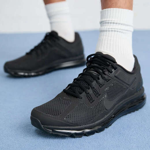 耐克（NIKE）白色跑步鞋AIR MAX 2013米白黑色男鞋气垫银色女鞋HF4884-100 HQ3025-001 42