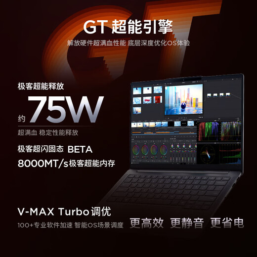 Lenovo Xiaoxin Pro14 AI Yuanqi 2025 Subvention ultradünner Laptop Hochleistungs-Bürodesign-Studentennotebook Ryzen AI 7H 350 32G 1T丨GT-Version 14-Zoll-Bildschirm mit 2,8K und 120 Hz großem Farbraum