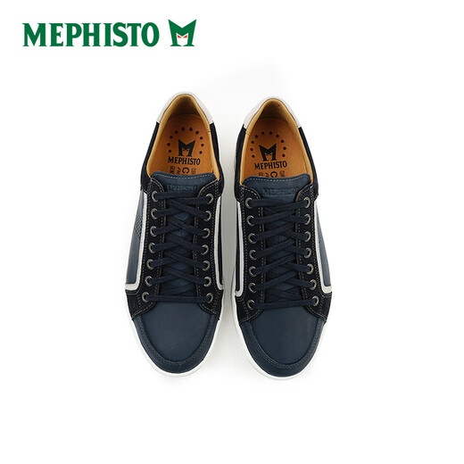 马飞仕图（MEPHISTO）/马飞仕图男真皮复古板鞋系带耐磨休闲鞋HARRISON 9892_1580(卡其) 39