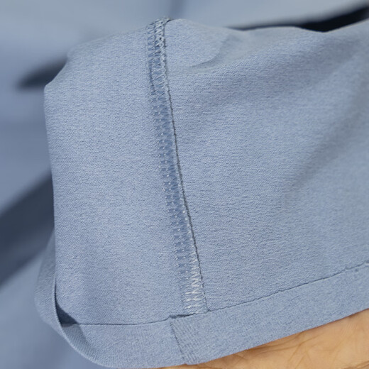 Li-Ning-Kurzärmel-T-Shirt für Männer 2025 Sommer Neue Honor-Serie Rundes Hals gestrickt Top Sportswear ATSV693 Graublau ATSV693-4 S