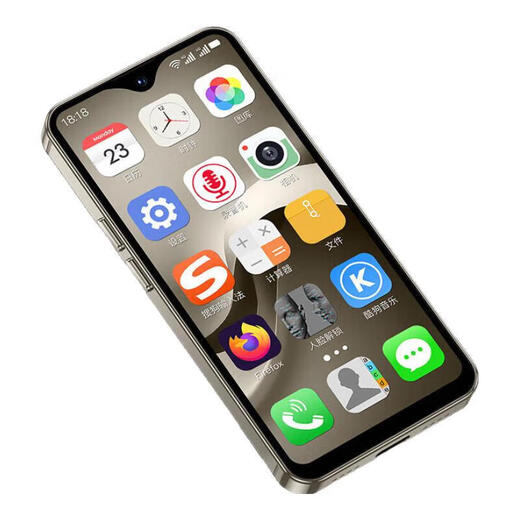 Unruly mini student mobile phone for children, 5G full Netcom card available, special WeChat video call for middle school students and high school students to quit Internet addiction, super long standby, touch screen, no game mobile phone for the elderly, full Netcom version 2G+16G