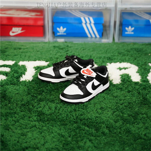Nike (NIKE) men and women black and white panda DUNK LOW casual shoes DD1503-101 DD1503-101 [Shop Manager] Women's model 35.5