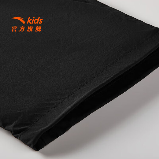 ANTA Children's Pants Men's Big Children's Clothing 25 Years Summer New Outdoor Men's Comfortable Breathable Loose Sports Pants Basic Black-1 130