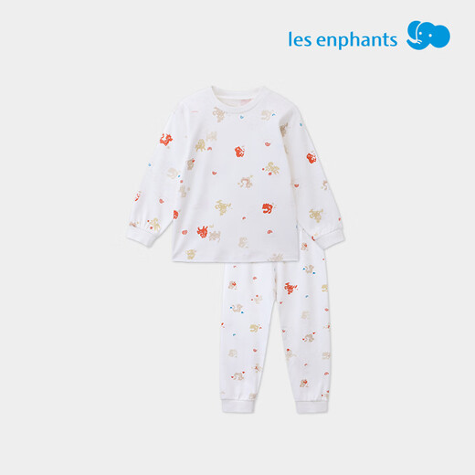 
Liying Room Liying Room Children's Underwear Set Boys and Girls Cotton Home Clothing Set Baby Autumn Clothing Autumn Pants Autumn Pajamas Xiangrui Cut (Half-high neck) 150 cm