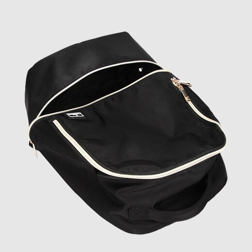 Lumma Casual Leichtgewicht und modische Frauen-Rucksack wasserdicht einfacher Rucksack Personalisiertes Design Travel Rucksack LM9901 Off-White 34.5*22,5*13,5 cm