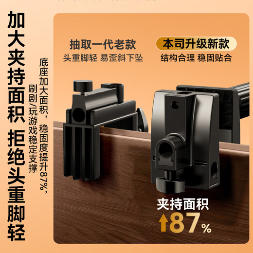 Stike porous base mobile phone holder bedside tablet holder desktop ipad lazy holder examination bed artifact special dormitory drama live broadcast game overhead shooting universal