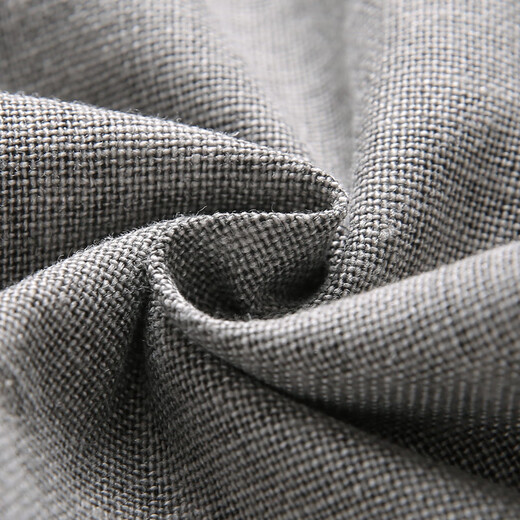 HAWIT Old Man Linen Mangas cortas Conjunto de espigas de hombre para hombres para el traje de mediana edad y ancianos del padre de verano Casual delgada abuelo Traje gris claro [Top + Pants] S 3895-110Jin [Jin equivale a 0.5 kg]