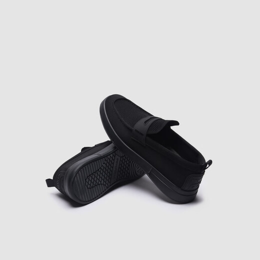 Biyinlefen Antibacterial and Deodorant Spring and Autumn Men's Shoes Commuting Style Business Mesh Lightweight Slip-On Casual Beanie Shoes