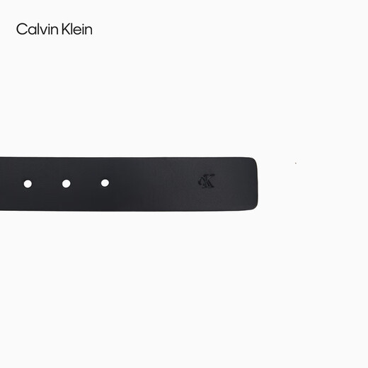 Calvin KleinJeans25春夏男士ck双面用商务绅士休闲针扣腰带皮带礼物4G7029G