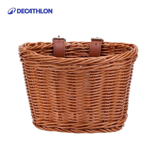 Decathlon children's bicycle front basket stroller basket front hanging removable frame basket 5158484