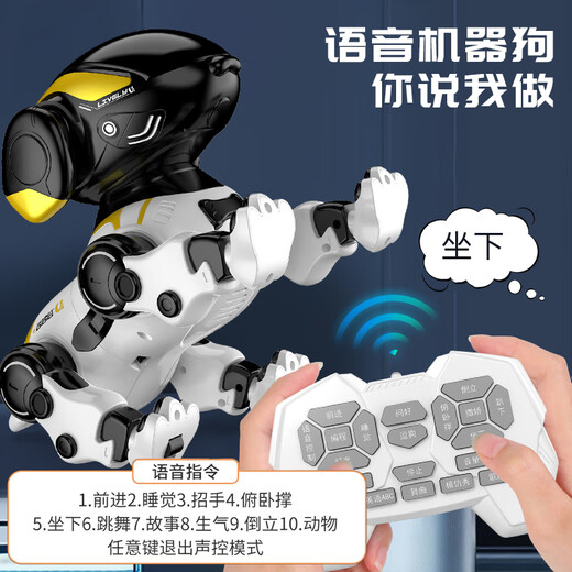 Dimoarch rc remote control car robot dog children's toy boy ai intelligent transforming robot child's first birthday gift