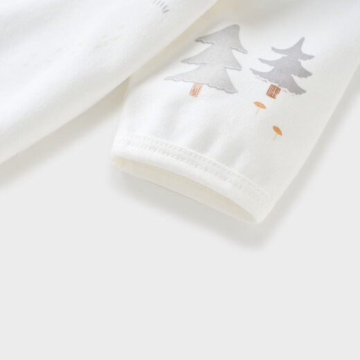 童泰（TONGTAI）婴儿套装春秋季纯棉新生儿衣服宝宝和尚服满月服上衣裤子蓝色66cm