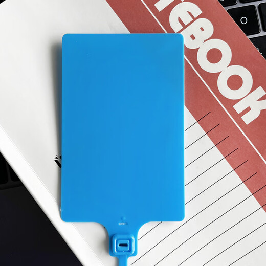 Этикетка для садоводства на открытом воздухе, водонепроницаемая и солнцезащитная пластиковая этикетка, бонсай, фруктовые деревья, сад, большой размер, белый, 6,5*10 см, пустая пробная версия, 5 шт.