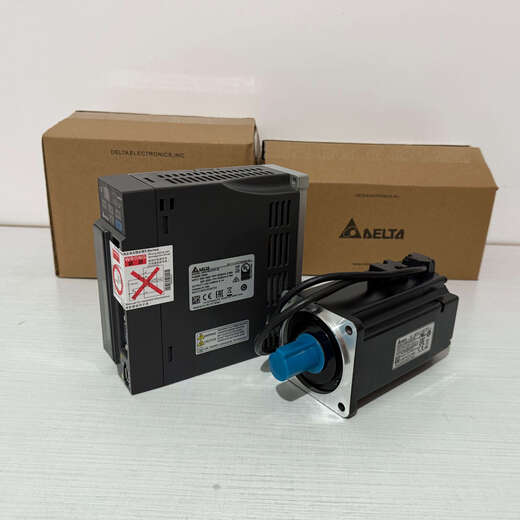 台达B2伺服电机驱动器套装400W750W100W200WA2台达伺候电机带刹车 ASD-A2-0121-L+ECMA-C1049