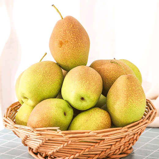 京鲜鲲山西红香酥梨 新鲜水果 酥梨现摘水果脆甜梨子生鲜 5斤活动装（净重4.5斤）