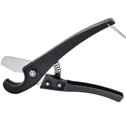 An Junsheng ppr quick cut pipe cutter pipe cutter hose aluminum plastic pipe scissors pvc water pipe scissors steel black blade black buckle quick cut 5 pieces