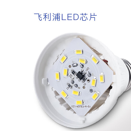 Philips (PHILIPS) LED bulb E27 large screw socket energy-saving lamp oversized bulb replacement incandescent bulb super bright light source economical bulb 13W yellow light 3000K