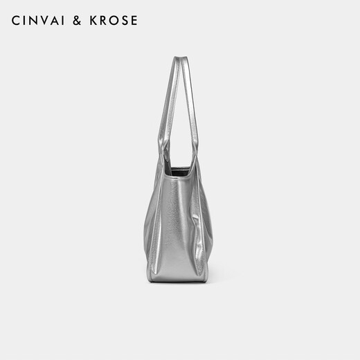 Cinvaikrose Offizielle Website Handtasche Frauentasche 2025 Neue Großkapazität Klassen Tasche Pendeln zum Schiedsbeutel Geburtstagsgeschenk CK Damensasche - Silber [Senden Sie Freundin und Frau zu Herzen]