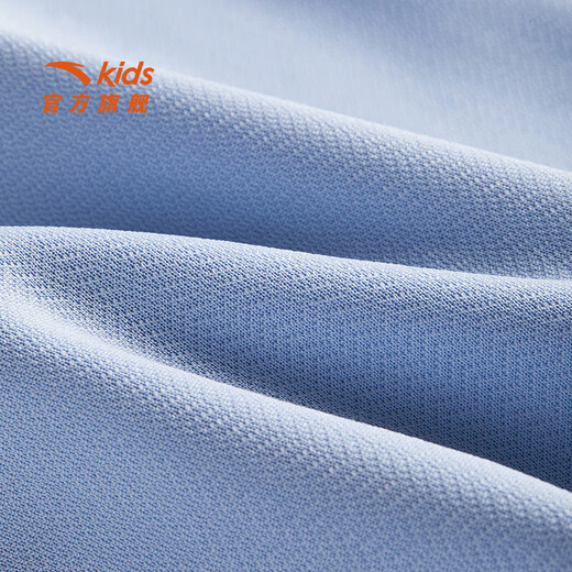 ANTA (ANTA) children's off-the-shelf children's T-shirts for boys and girls, short-sleeved 2026 new style, fast drying, comfortable and breathable knitted Yuantianlan-2 170