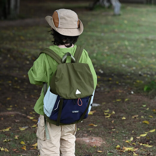 Bo Naling Children's Backpack Outdoor Travel Boys and Girls Spring and Autumn Tour Mountaineering Bag Travel Lightweight Backpack Primary School Bag Outdoor Backpack - Green