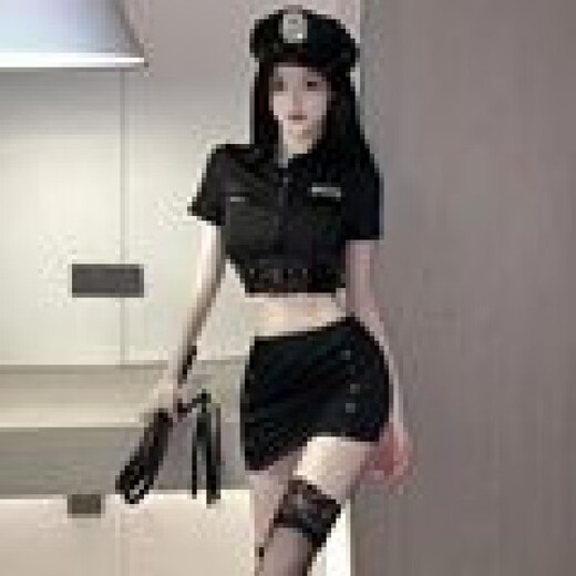 Ye tingxiang sexy monseie pasión hueco uniforme abierta tentación al por mayor 854 negros igual tamaño