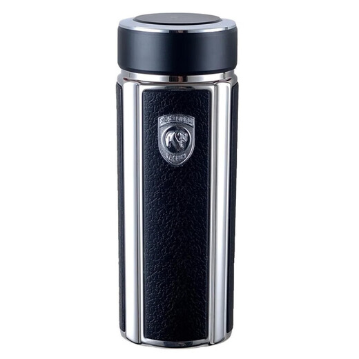 Sibao Thermos Cup Ark 1278 Auto 304 Edelstahl Wasserbecher Männer und Frauen Tee Trennung Wasser Tasse Arche Ark C1-350ml Schwarz
