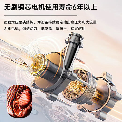 Brother Jie Commercial Steam Cleaner High Temperature and High Pressure Housekeeping Home Appliances Cleaning Air Conditioning Tools Household Multifunctional All-in-One Cleaning Equipment High Temperature Kitchen Oil Fume Degreasing Cleaning Machine Top-equipped Frequency Conversion Model-5200W Type 150KG Six-in-One Entrepreneurship Model