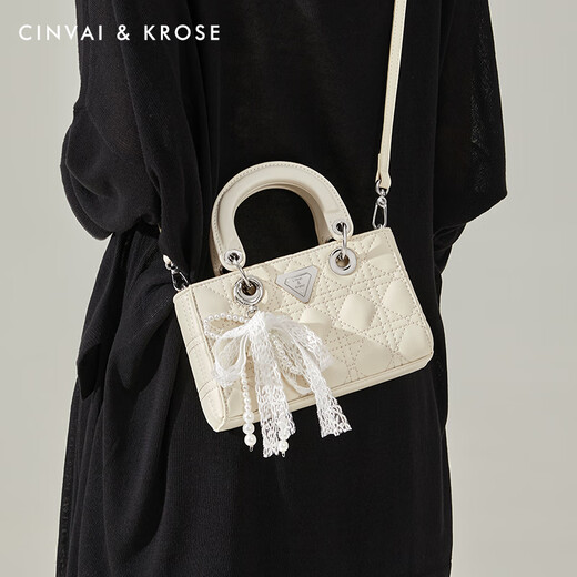 Cinvai / Krose Bag Women's 2025 New Crossbodybodbody Boupting polyvalent Sac à épaule polyvalente Femme sac à main Bag Femme d'anniversaire Gift Women's Beige [Envoyez votre petite amie et votre femme à cœur et pratique]