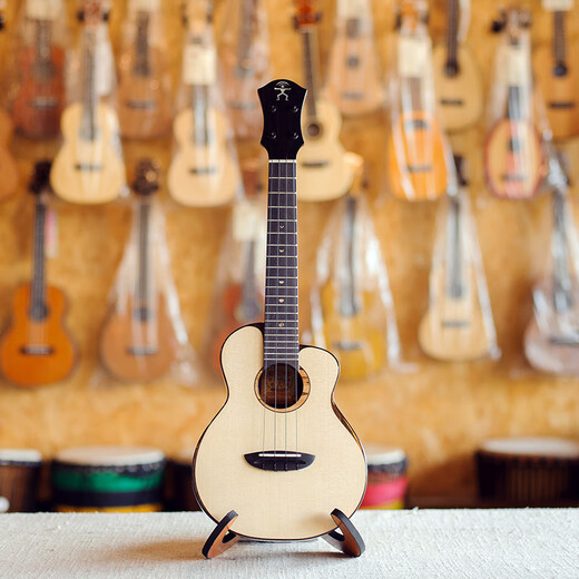 Rainbow Man UC200 UT200 Moon Bird Ukulele Full Vane Ukulele Professionnel jouant de la petite guitare US200 (21 pouces complet)
