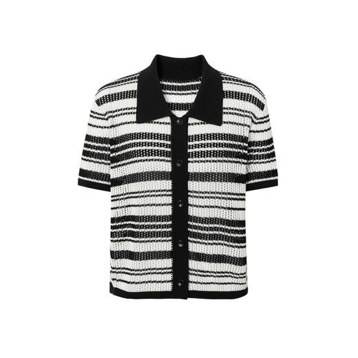 EIFLI (EIFINI) EIFLI SUMARILLO RAYO PARA MUJERES VERSATILLO VERSATILE Casual Slim Top para mujeres 2025 Summer Nuevo estilo negro S