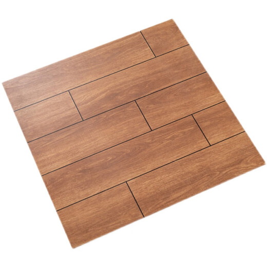 Guiying imitation solid wood floor tiles living room and bedroom anti-slip ceramic tiles wood grain tiles 600X600 antique tiles balcony courtyard floor tiles 6630 600*600