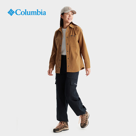 
columbia outdoor women's stylish simple lapel sports travel casual shirt AR9898 224 XS (150/76A)