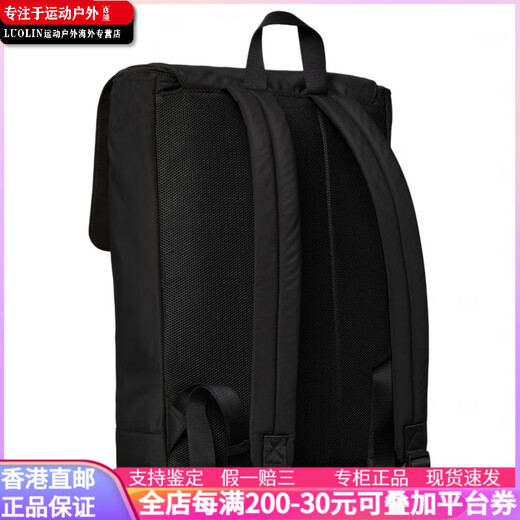 Calvin Klein Sport Brand Logo Schultergurt recycelte andere (Polyester) Rucksack Männer und Frauen Paare Schwarz