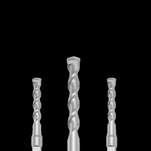 Select drill bit Electric hammer concrete square head square handle four holes punched through the wall round handle two holes and two grooves impact drill bit square handle 12250mm per square handle