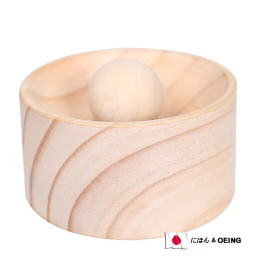 OEING household dumpling wrapper artifact Japanese new dumpling maker wooden round kitchen mold to wrap water-skinned non-stick dumplings pressure dumpling wrapper artifact 1 pack ball + base