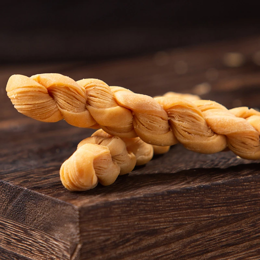 Ji Xiaoer Butter Thousand-Floor Twist Fragrant and Crispy Handmade Office Snacks Traditional Chinese Pastries Snack Food Snacks 1 bag each of three flavors of Thousand-Floor Twist 81g per bag (Anchor butter/baking production)