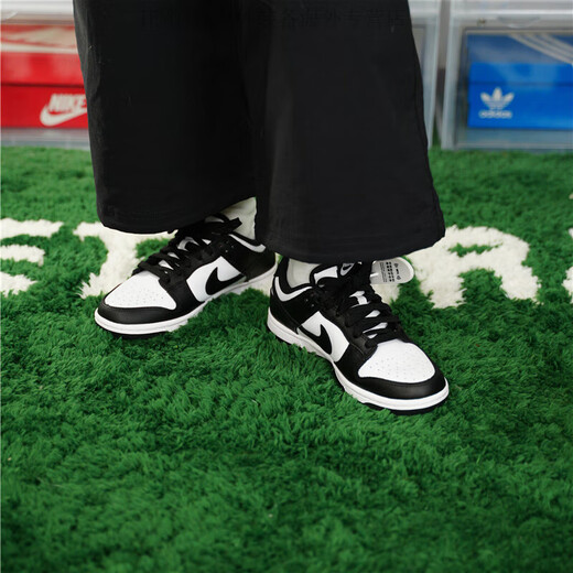 Nike (NIKE) men and women black and white panda DUNK LOW casual shoes DD1503-101 DD1503-101 [Shop Manager] Women's model 35.5