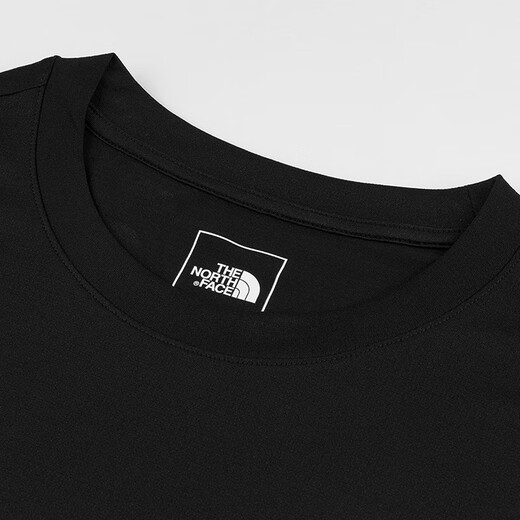 The North Face (The North Face) long-sleeved T-shirt men's 24/7 quick-drying sports outdoor moisture-wicking and breathable 25 autumn and winter new products | 8DG5 JK3/Cosmic Black L/175