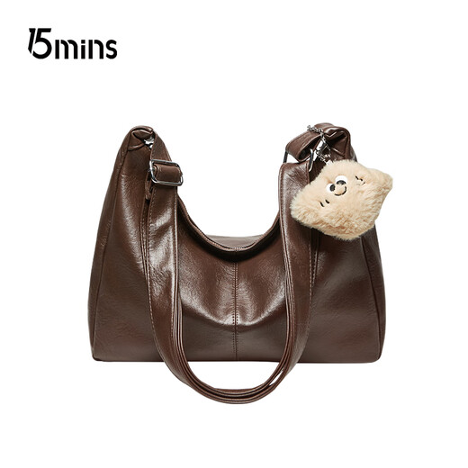 15MINS bag women's 2025 autumn and winter single shoulder crossbody bag light luxury simple pillow women's bag birthday gift for girlfriend