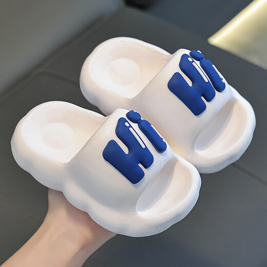 JCZS German brand children's slippers for boys summer 2025 new indoor home bath anti-slip baby parent-child outer wear khaki eva anti-slip outsole 32 200mm 32-33 size inner length 20CM