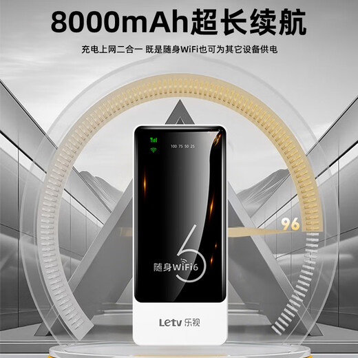 LeTV regala datos gratis, wifi portátil triple red datos inalámbricos universales 8000 mAh power bank WIFI dos en uno 2025 nueva versión mejorada 5Ghz | 8000 mAh Velocidad de 8 núcleos Duración de la batería del 999% 72 horas de disfrute mensual de datos de alta velocidad de 1500G