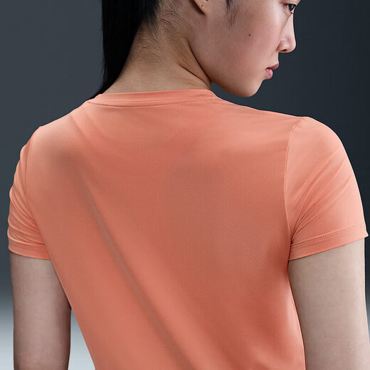 NIKE Kurzarm Damen 2025 Sommer neue Fitness Training Sportbekleidung Rundhals schnell trocknend bequem atmungsaktiv lässig T-Shirt FN2799-844 XL