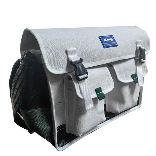 Xuan Ka Shi electrician thickened canvas bag repair and installation carpentry bag thickened wear-resistant extra thick construction site bricklayer bag extra large new thick non-fading large size length 45 width 15 height 30